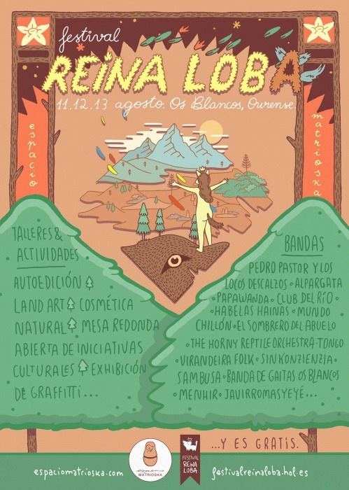 Primer Cartel Festival Reina Loba