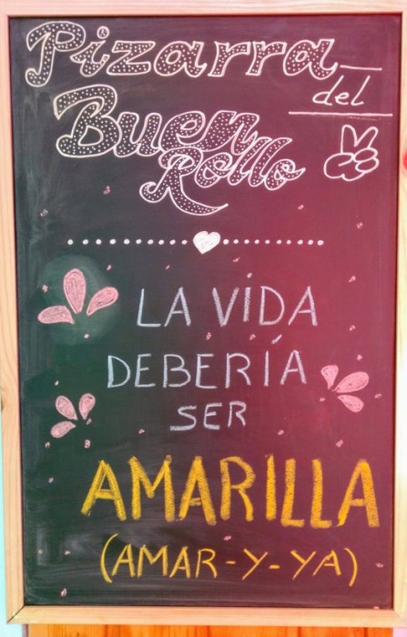 Agradecimiento 'colorido'