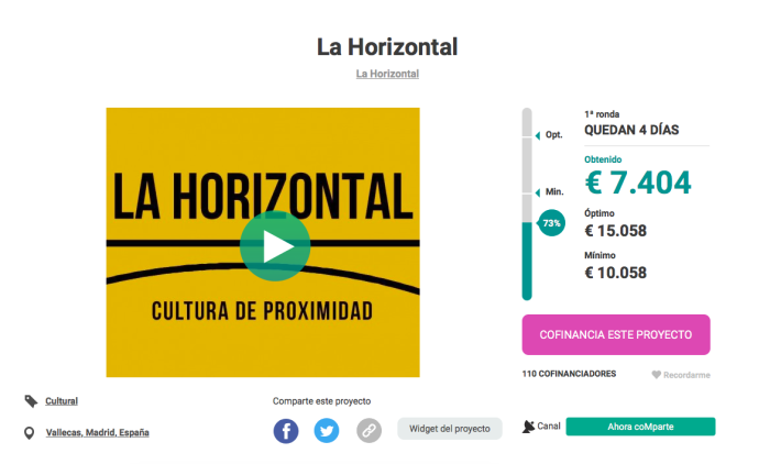 RECTA FINAL! Estamos a 53 aportaciones de conseguirlo