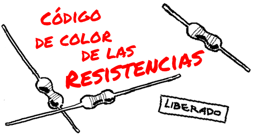 Código de color de las resistencias: Tutomic liberado