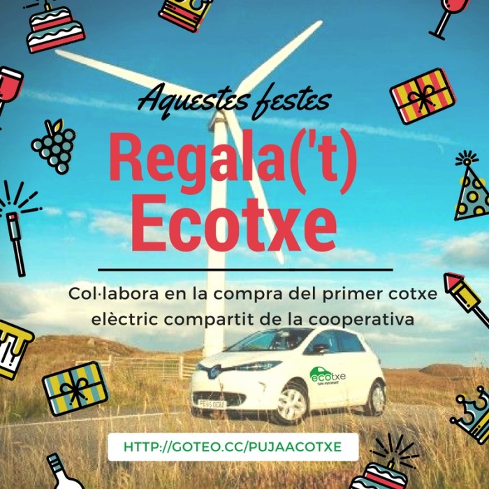 Regala('t) Ecotxe! Un regal per la mobilitat sostenible